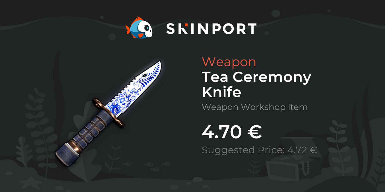 Tea Ceremony Knife - Rust - Skinport