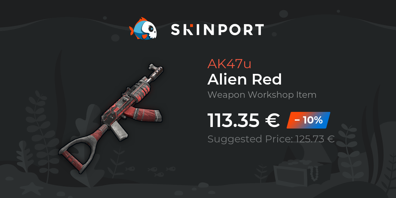 Alien Red - Rust - Skinport