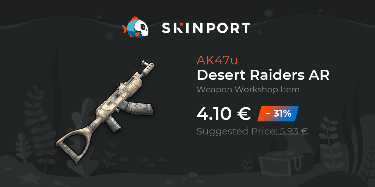 Desert Raiders AR - Rust - Skinport