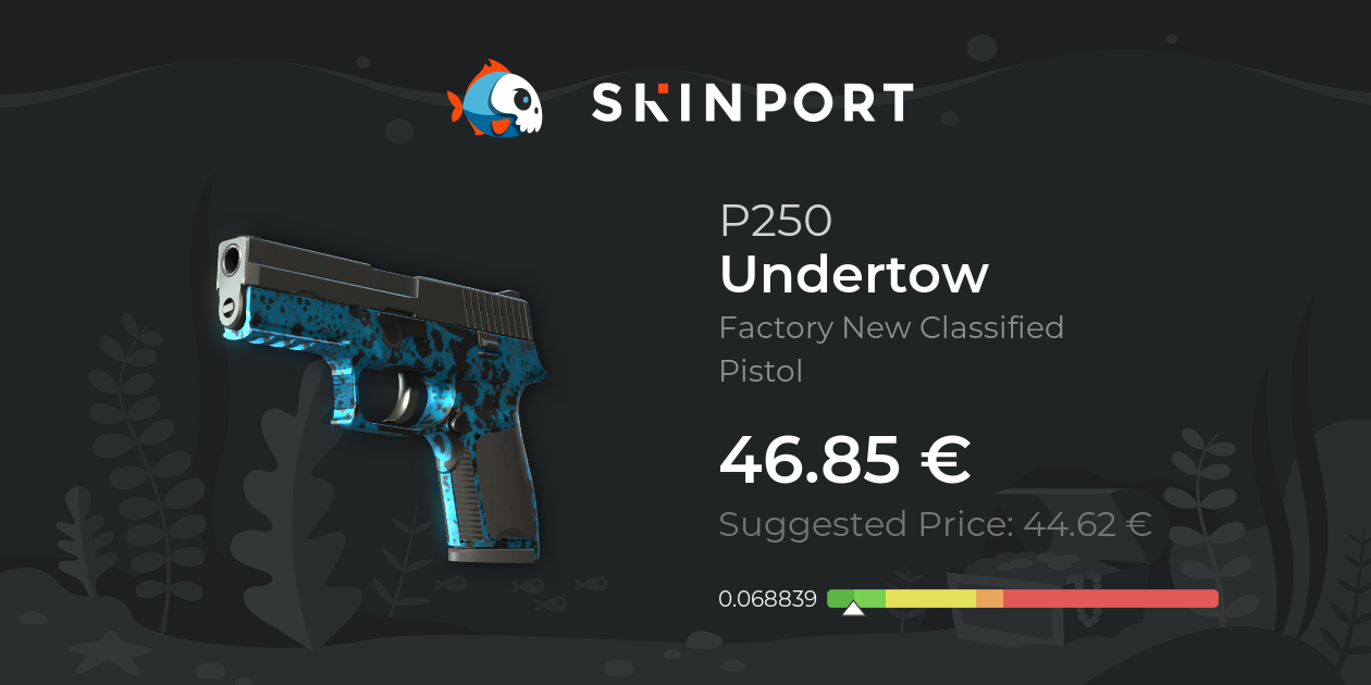 P250 | Undertow (Factory New) - Counter-Strike 2 - Skinport