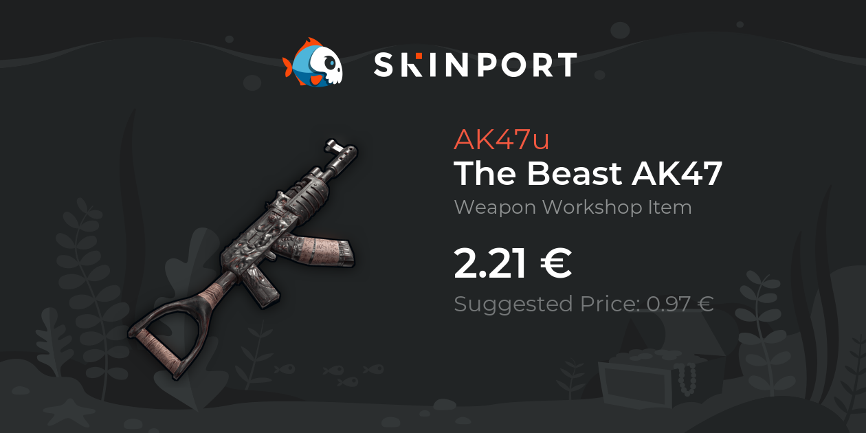 The Beast AK47 - Rust - Skinport