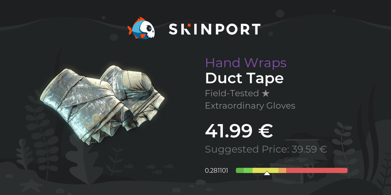Hand Wraps | Duct Tape (Field-Tested) - Counter-Strike 2 - Skinport