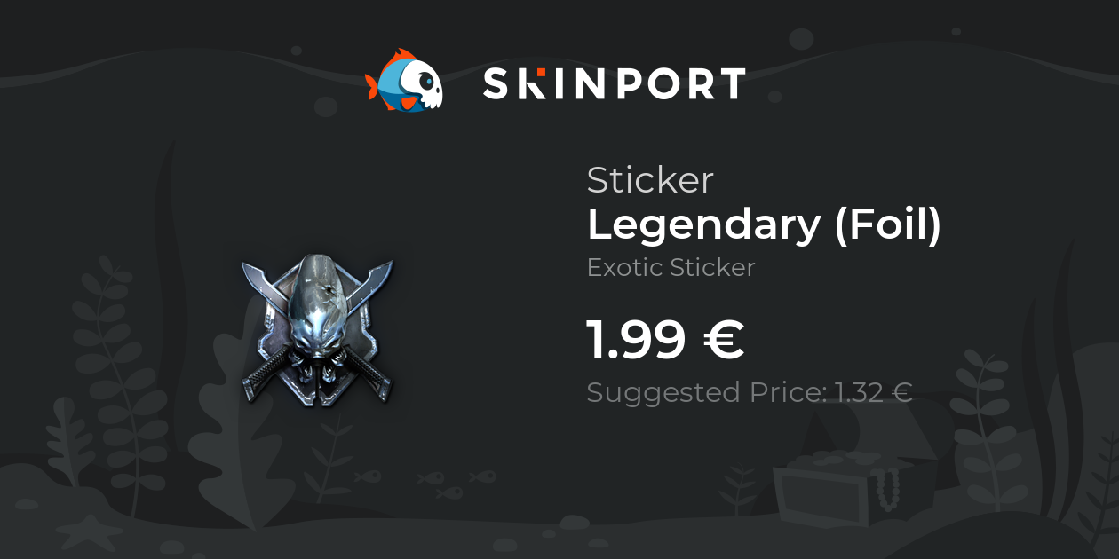 Sticker | Legendary (Foil) - Counter-Strike 2 - Skinport