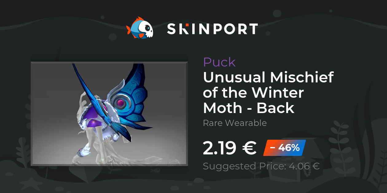 Unusual Mischief of the Winter Moth - Back - Dota 2 - Skinport