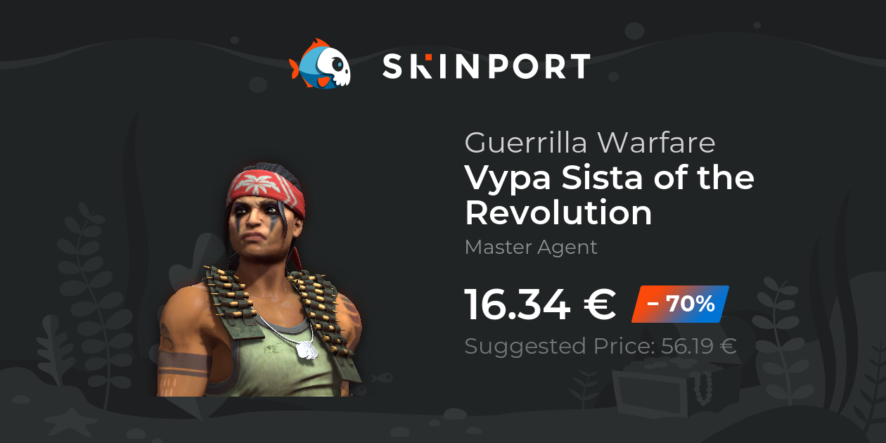 Vypa Sista of the Revolution | Guerrilla Warfare - CS:GO - Skinport