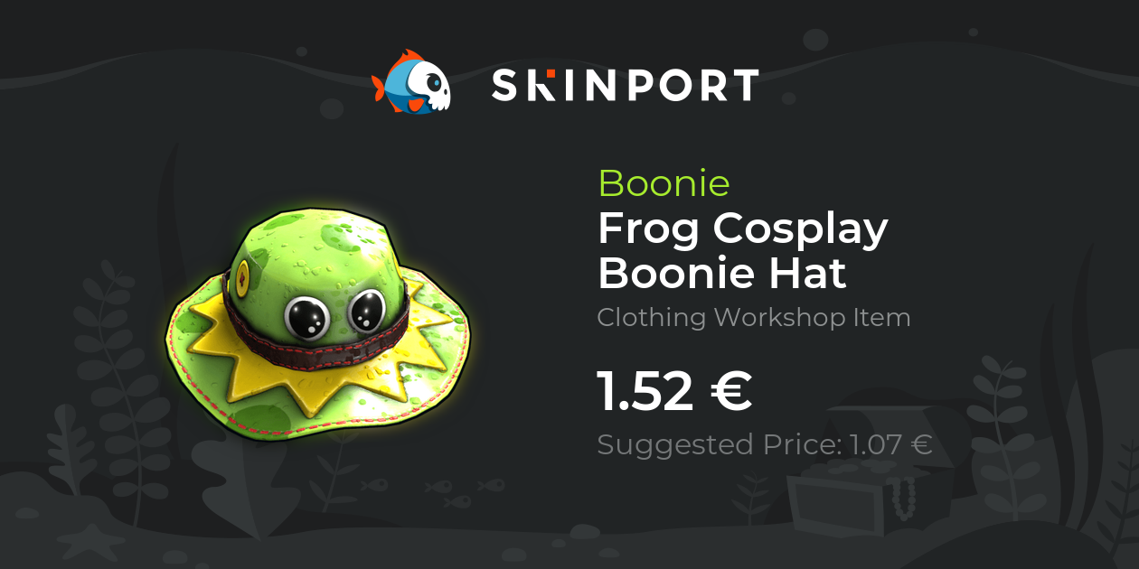 Frog Cosplay Boonie Hat - Rust - Skinport