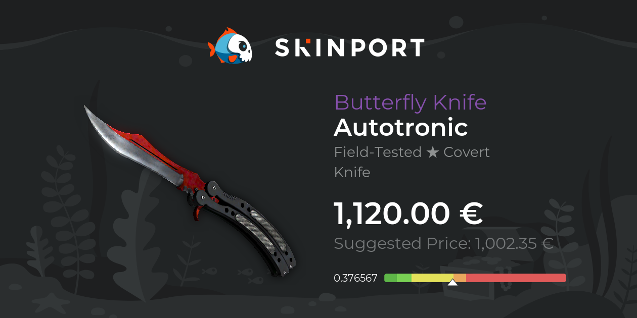 Butterfly Knife Autotronic (FieldTested) CS2 Skinport