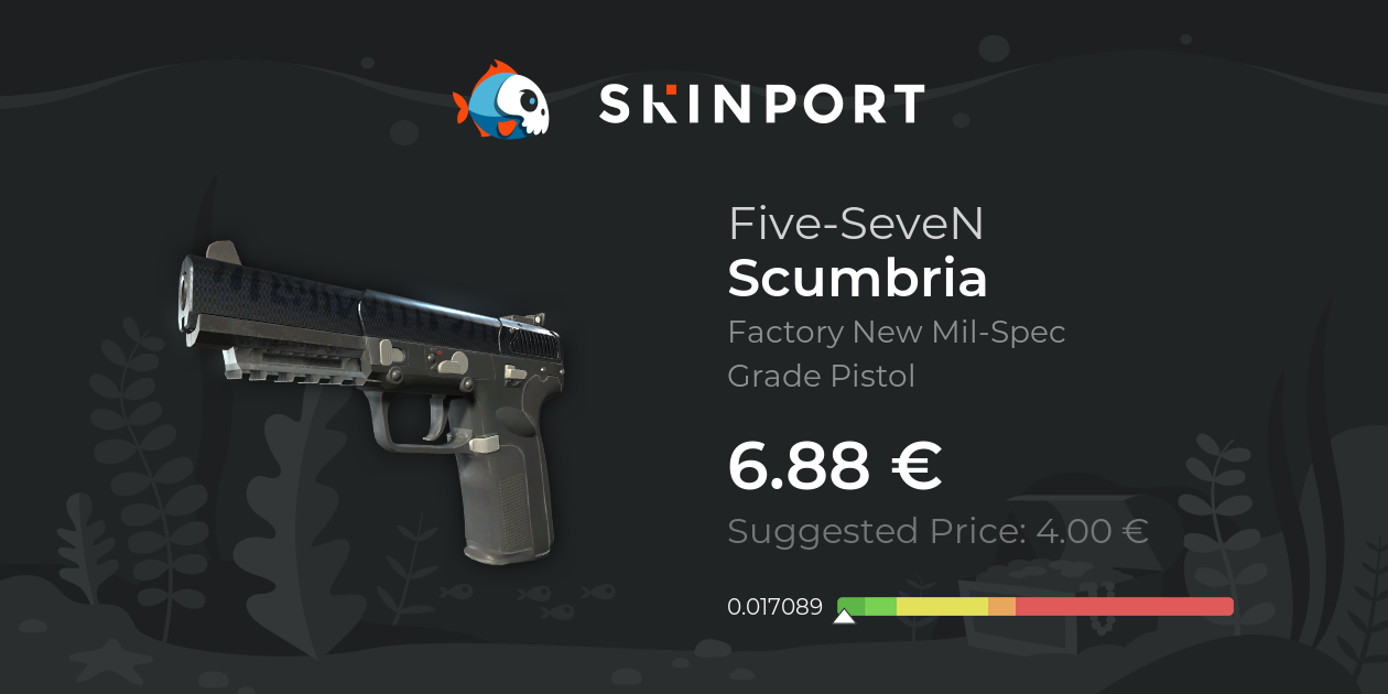 Five-SeveN | Scumbria (Factory New) - Counter-Strike 2 - Skinport