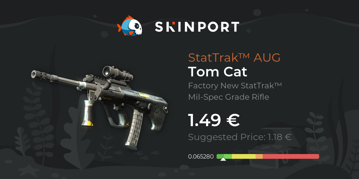 StatTrak™ AUG Tom Cat (Factory New) CounterStrike 2 Skinport