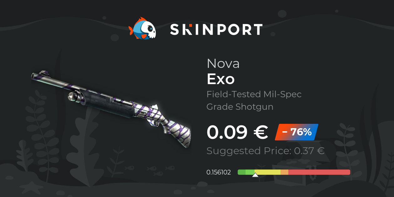 Nova | Exo (Field-Tested) - Counter-Strike 2 - Skinport