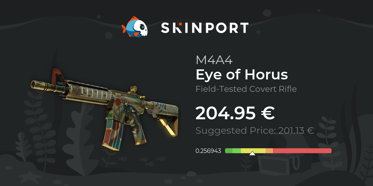 M4A4 Eye of Horus (FieldTested) CounterStrike 2 Skinport