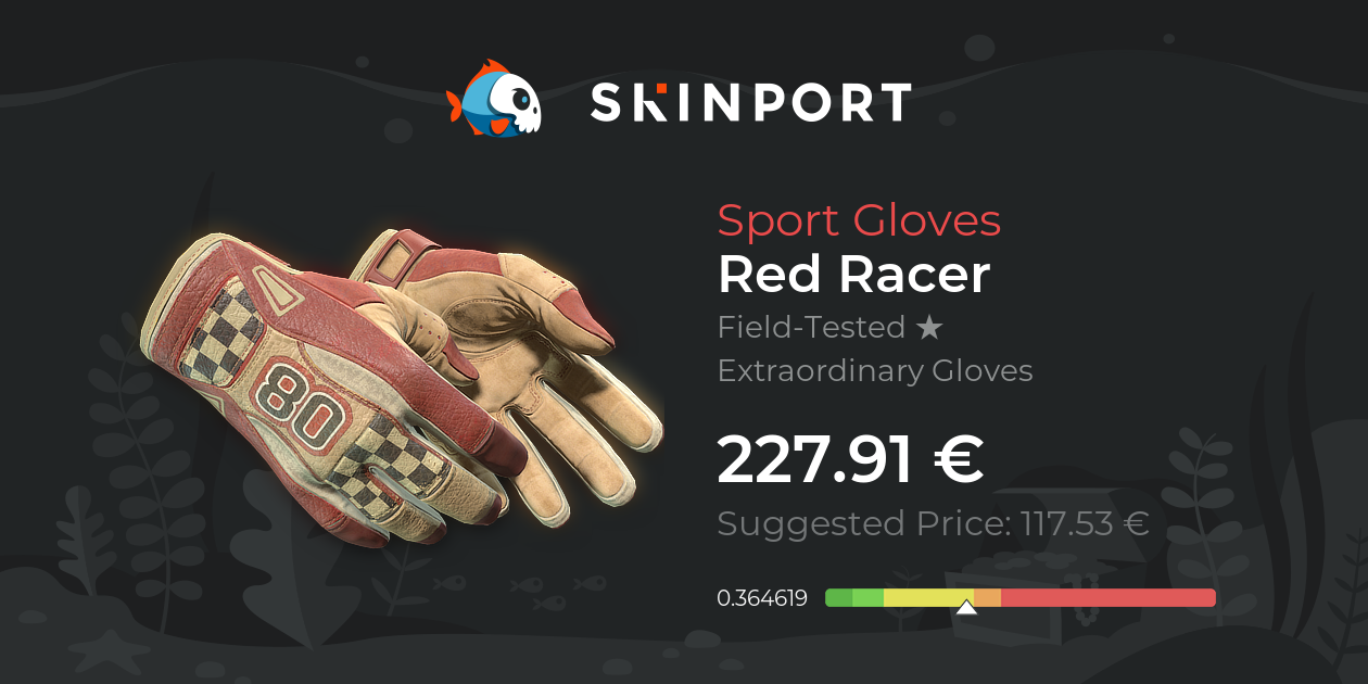 Sport Gloves | Red Racer (Field-Tested) - Counter-Strike 2 - Skinport