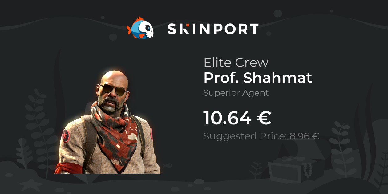 Prof. Shahmat | Elite Crew - Counter-Strike 2 - Skinport