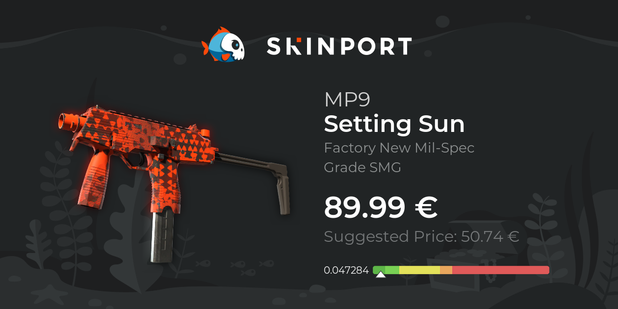 MP9 | Setting Sun (Factory New) - Counter-Strike 2 - Skinport