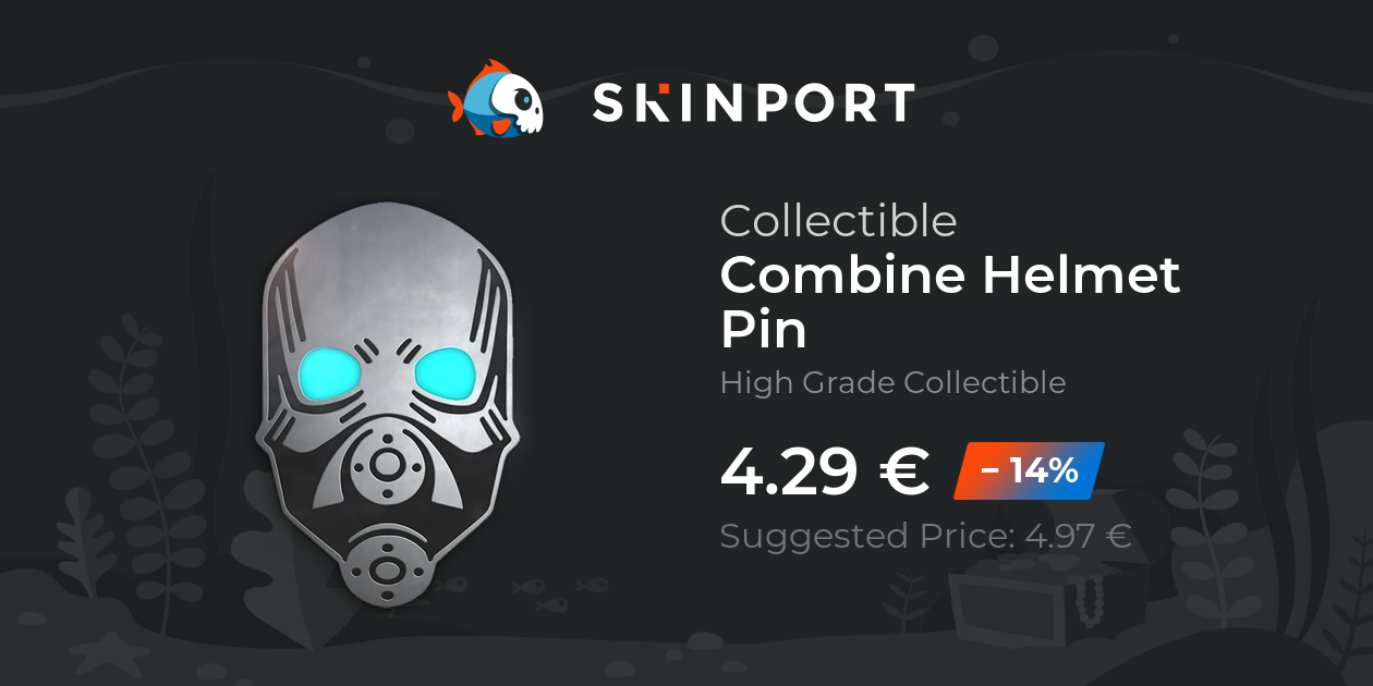 Combine Helmet Pin - Counter-Strike 2 - Skinport