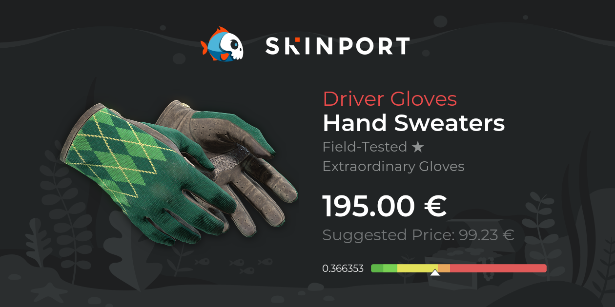 Driver Gloves | Hand Sweaters (Field-Tested) - Counter-Strike 2 - Skinport