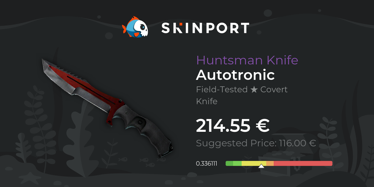 Huntsman Knife | Autotronic (Field-Tested) - CS:GO - Skinport