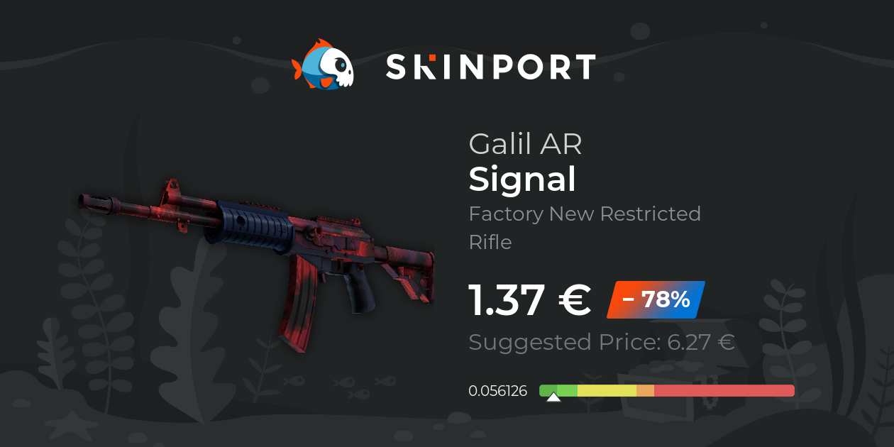Galil AR | Signal (Factory New) - CS:GO - Skinport