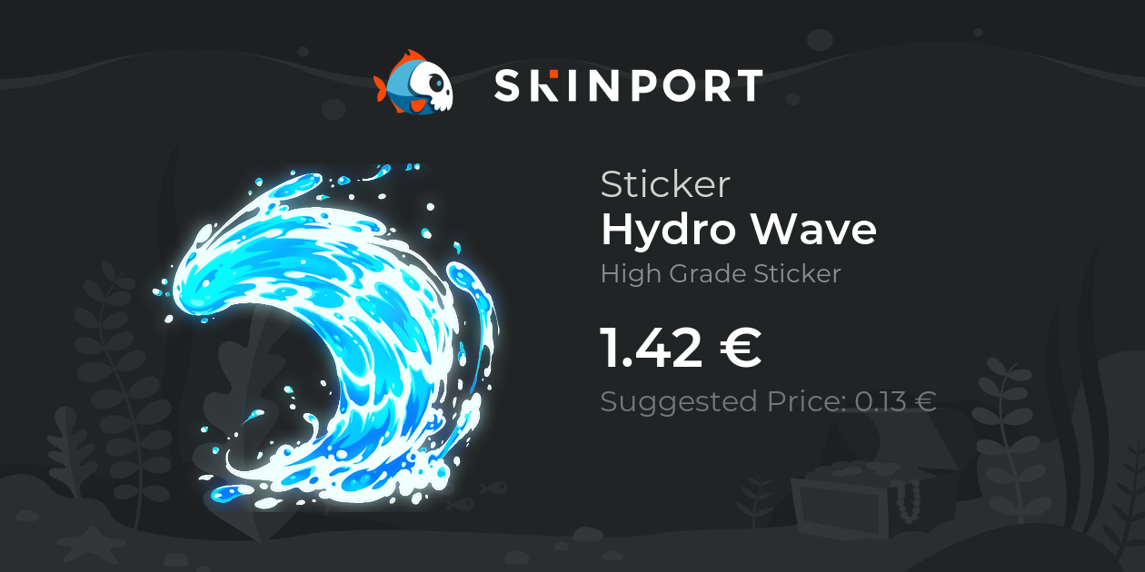 Sticker | Hydro Wave - Counter-Strike 2 - Skinport