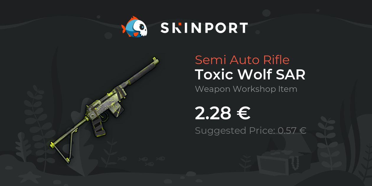 Toxic Wolf SAR - Rust - Skinport