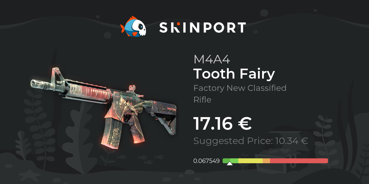 M4A4 | Tooth Fairy (Factory New) - Counter-Strike 2 - Skinport
