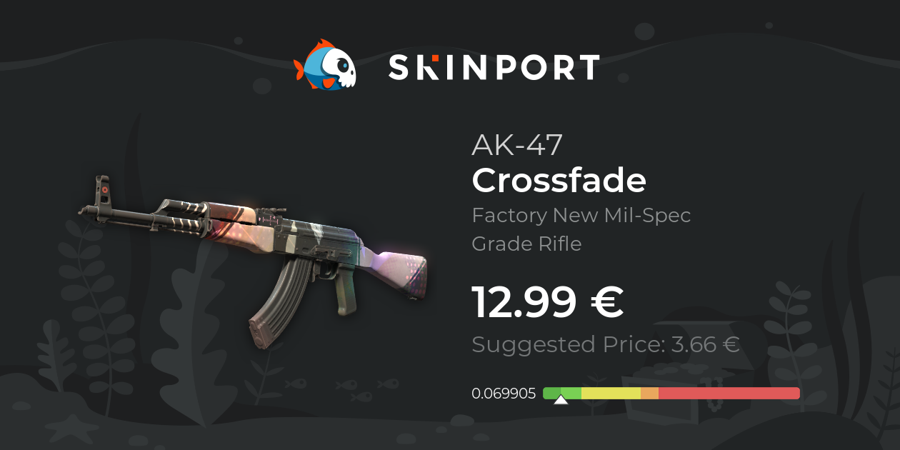 AK-47 | Crossfade (Factory New) - Counter-Strike 2 - Skinport