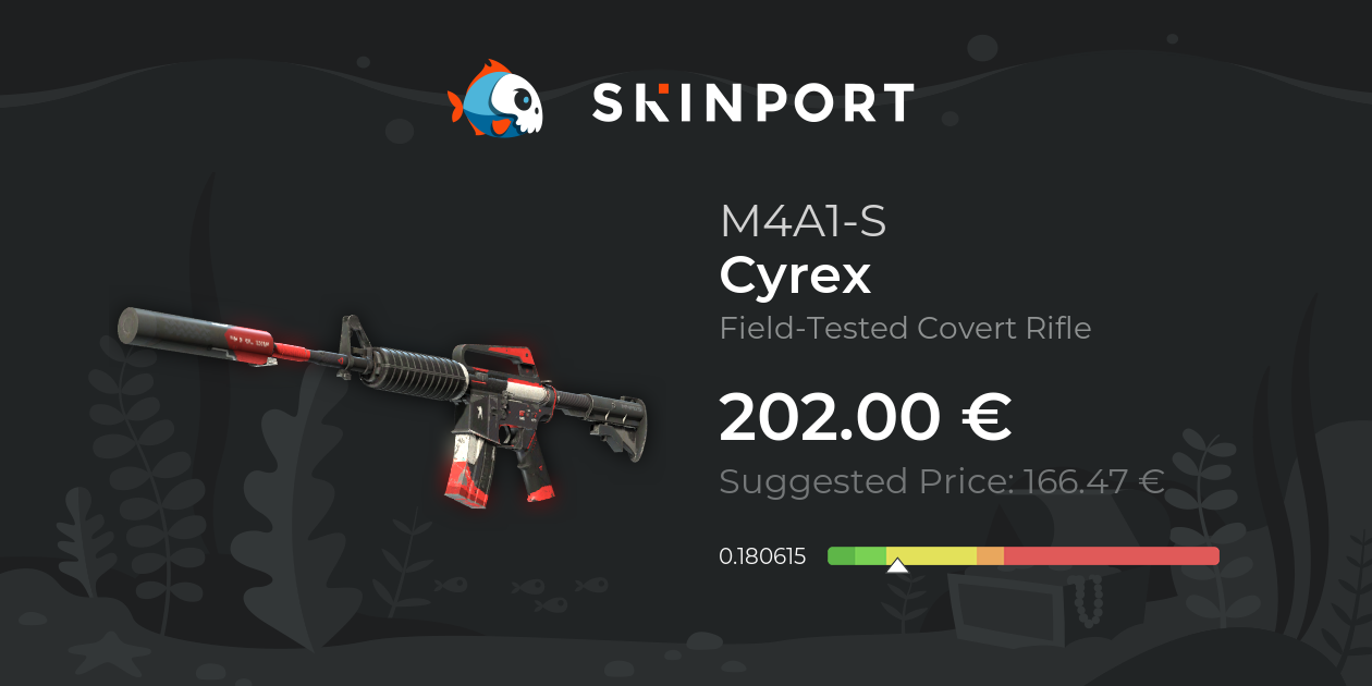 M4A1-S | Cyrex (Field-Tested) - Counter-Strike 2 - Skinport