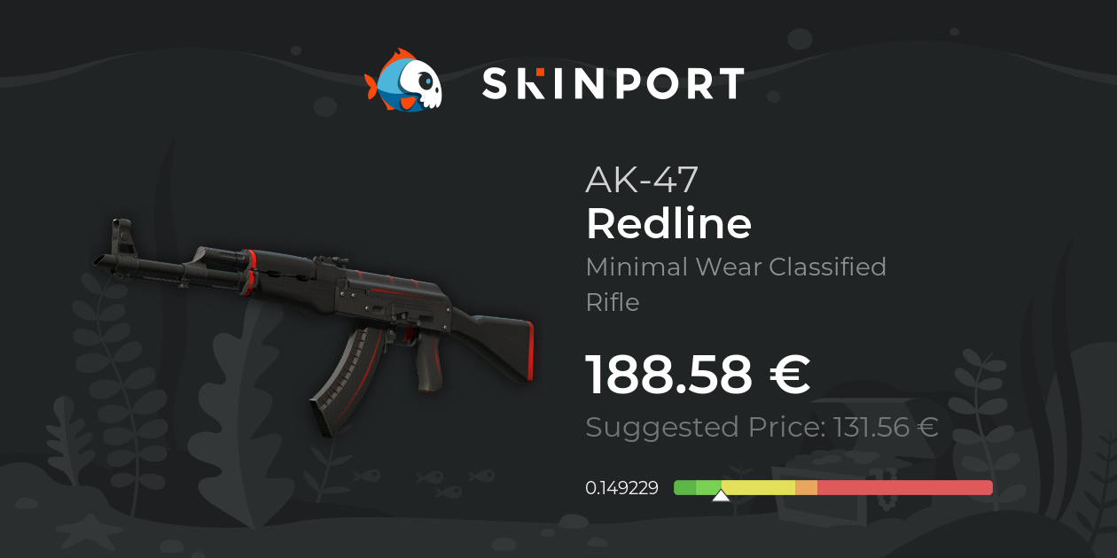 AK-47 | Redline (Minimal Wear) - Counter-Strike 2 - Skinport