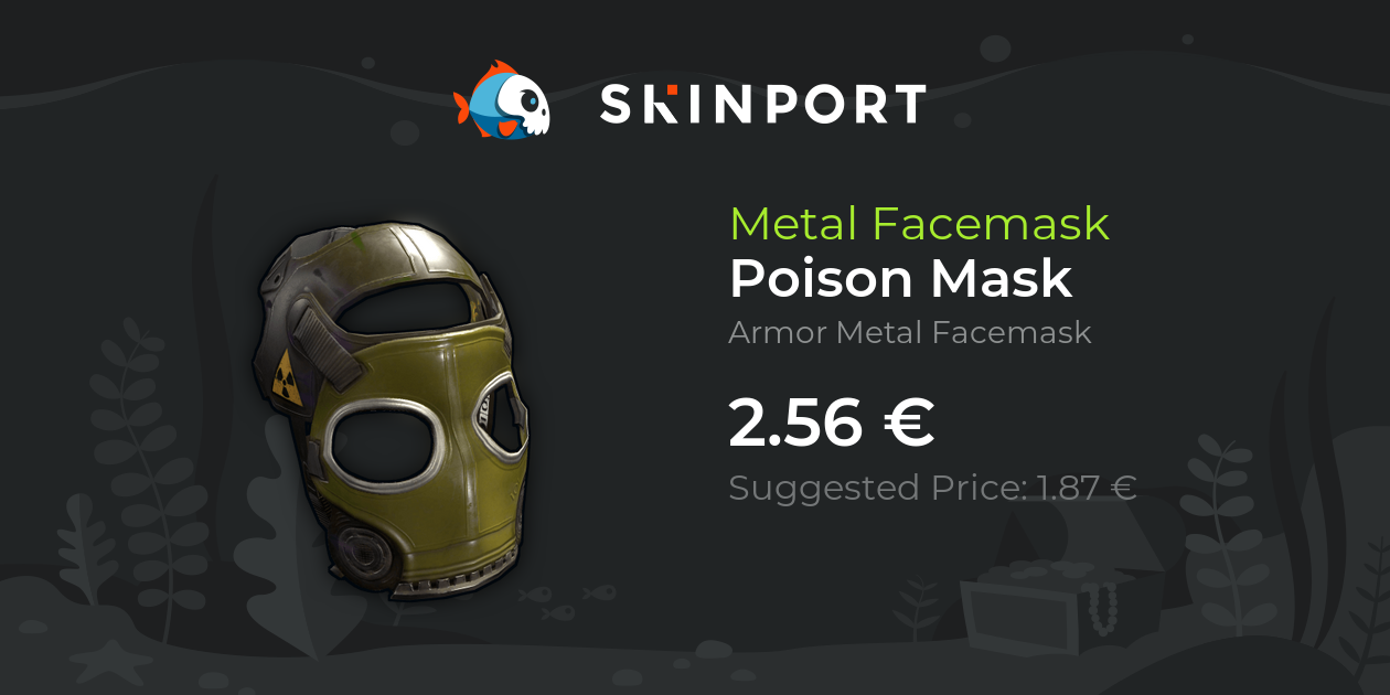 Poison Mask - Rust - Skinport