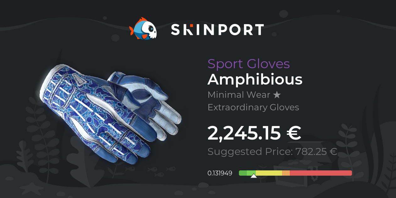Sport Gloves Amphibious (Minimal Wear) CS2 Skinport