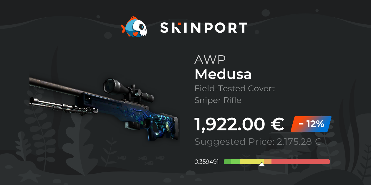 AWP | Medusa (Field-Tested) - Counter-Strike 2 - Skinport