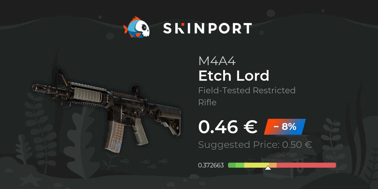 M4A4 | Etch Lord (Field-Tested) - Counter-Strike 2 - Skinport