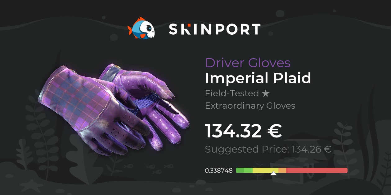 Driver Gloves | Imperial Plaid (Field-Tested) - Counter-Strike 2 - Skinport