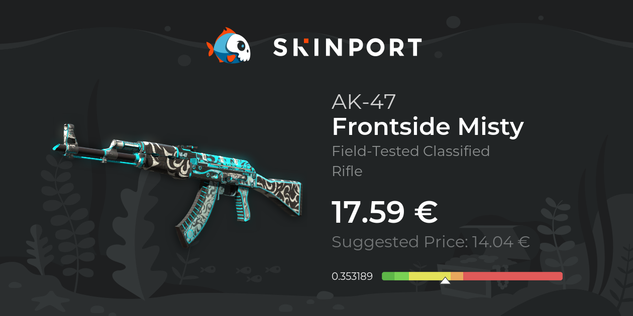 AK-47 | Frontside Misty (Field-Tested) - Counter-Strike 2 - Skinport
