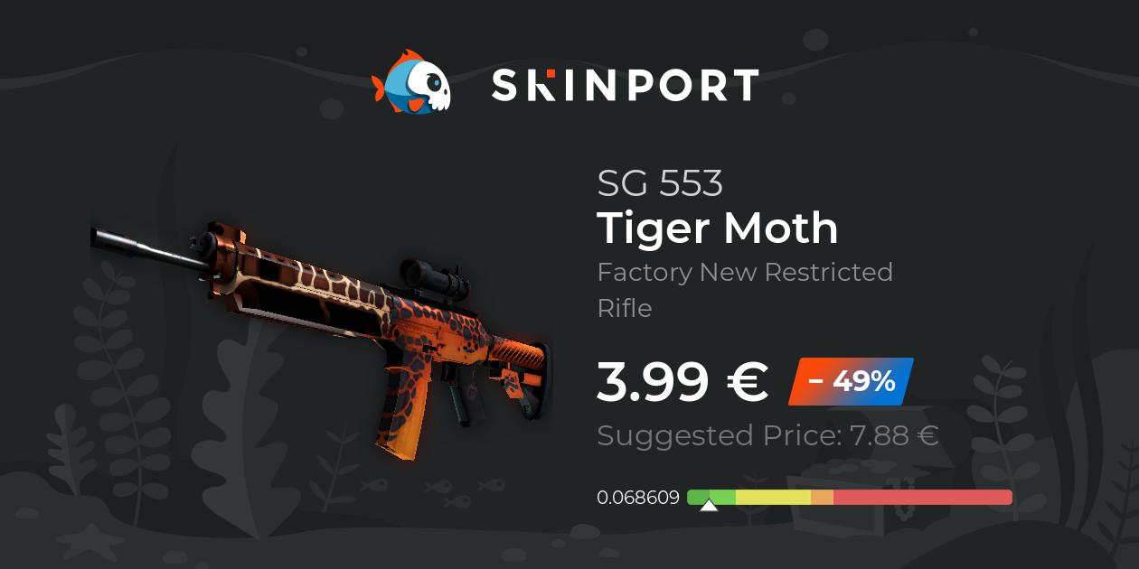 SG 553 | Tiger Moth (Factory New) - Counter-Strike 2 - Skinport