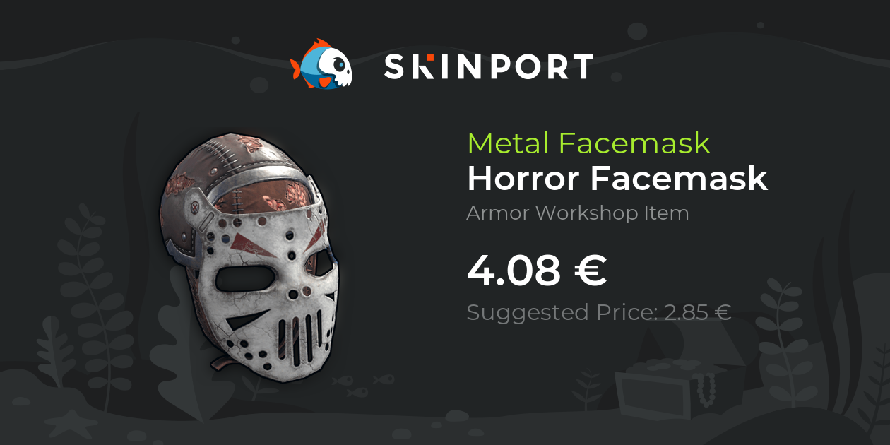 Horror Facemask - Rust - Skinport