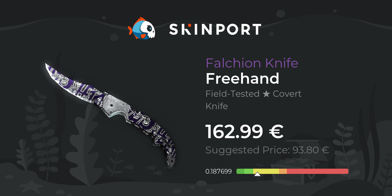 Falchion Knife Freehand (FieldTested) CSGO Skinport