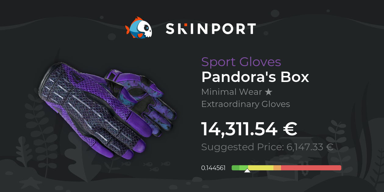 Sport Gloves Pandora's Box (Minimal Wear) CS2 Skinport