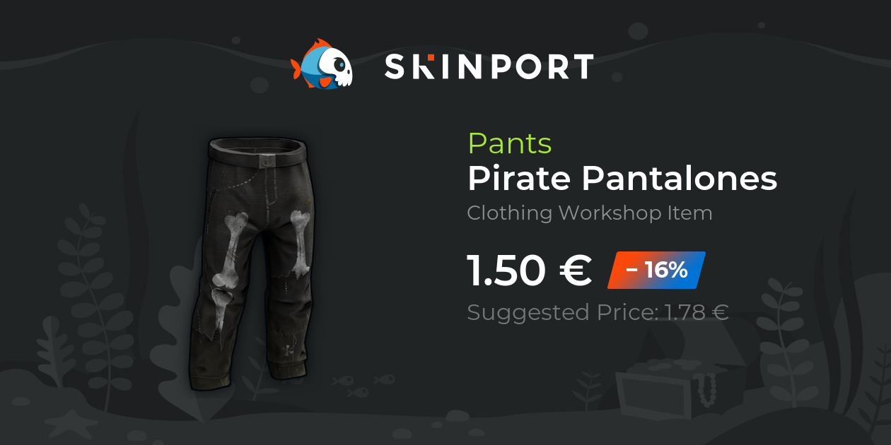 Pirate Pantalones - Rust - Skinport