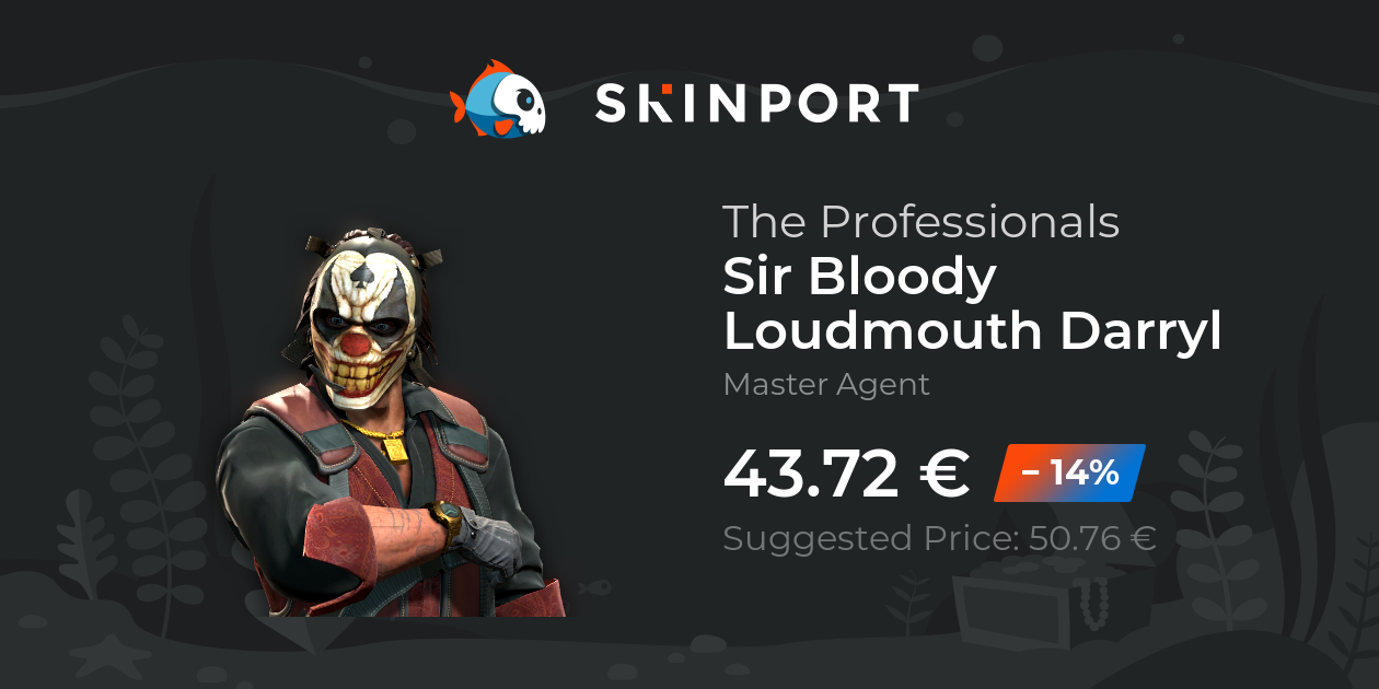 Sir Bloody Loudmouth Darryl | The Professionals - Counter-Strike 2 ...