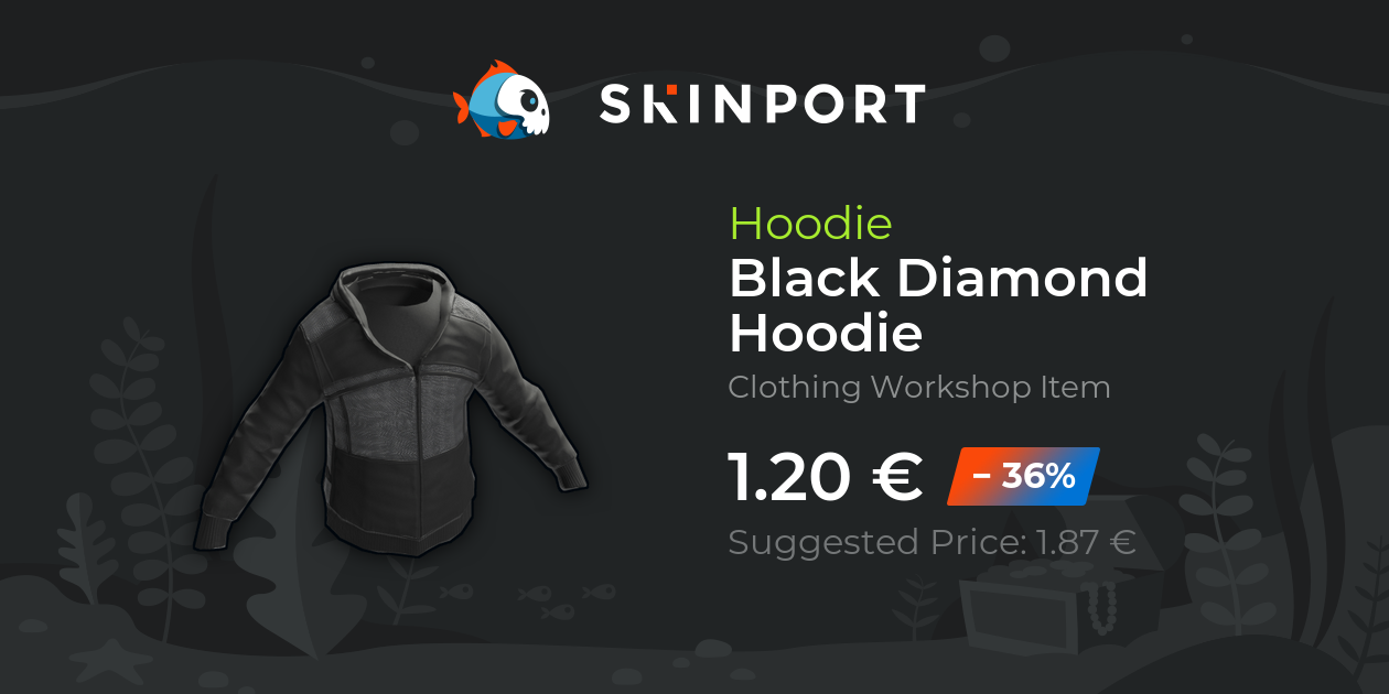 Black Diamond Hoodie - Rust - Skinport