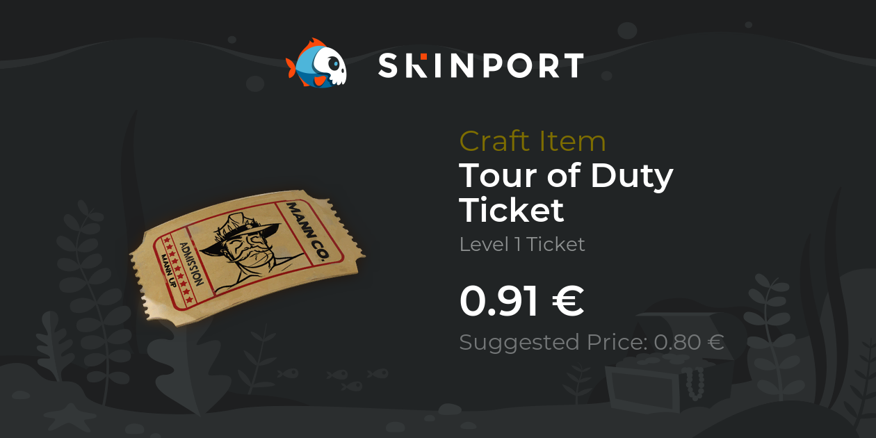 Tour of Duty Ticket Team Fortress 2 Skinport