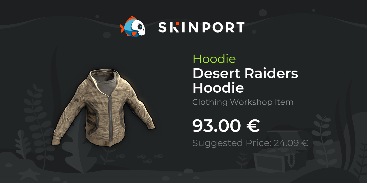 Desert Raiders Hoodie - Rust - Skinport