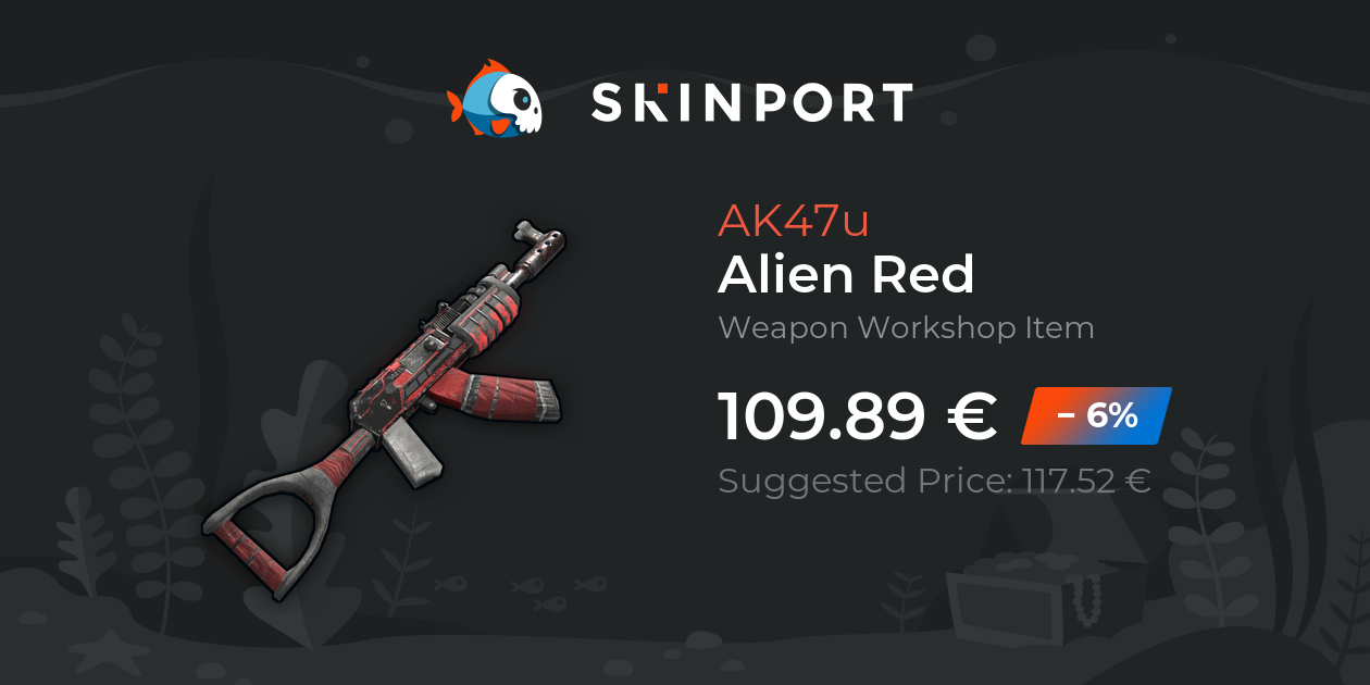 Alien Red - Rust - Skinport