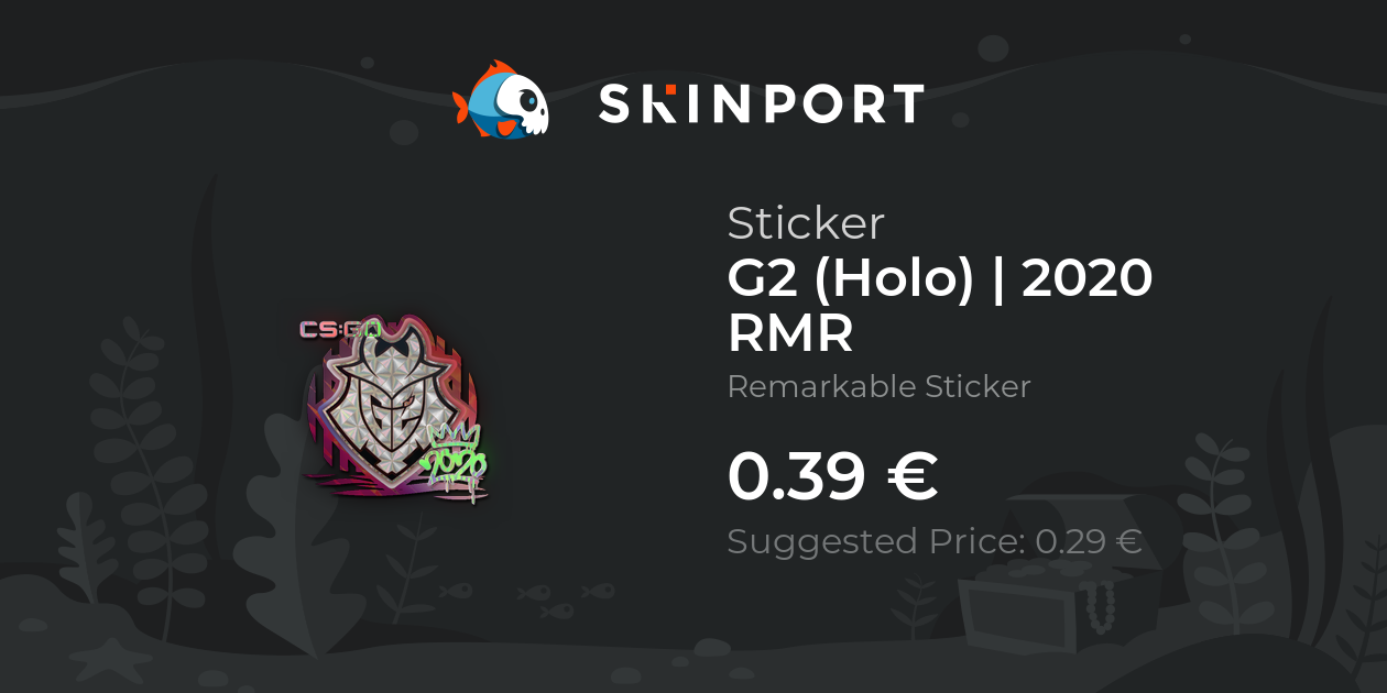 Sticker | G2 (Holo) | 2020 RMR - Counter-Strike 2 - Skinport