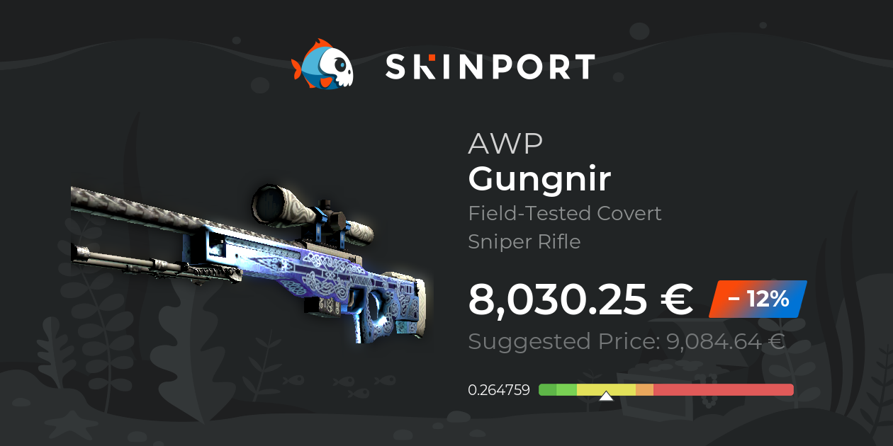 AWP | Gungnir (Field-Tested) - Counter-Strike 2 - Skinport