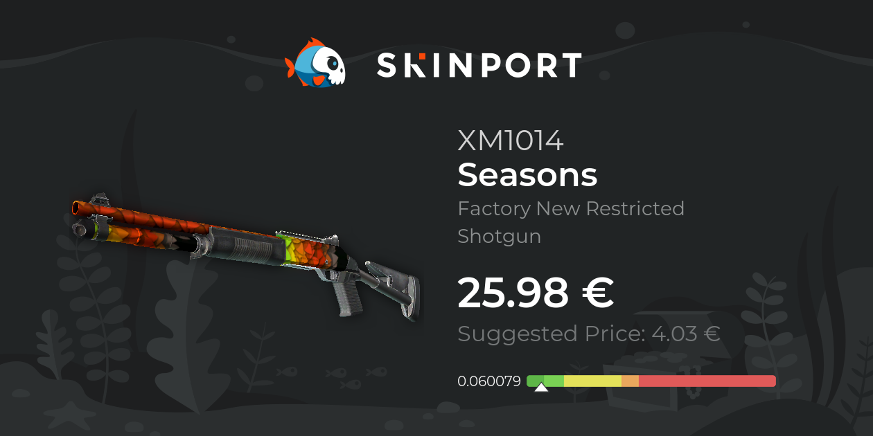 XM1014 | Seasons (Factory New) - Counter-Strike 2 - Skinport