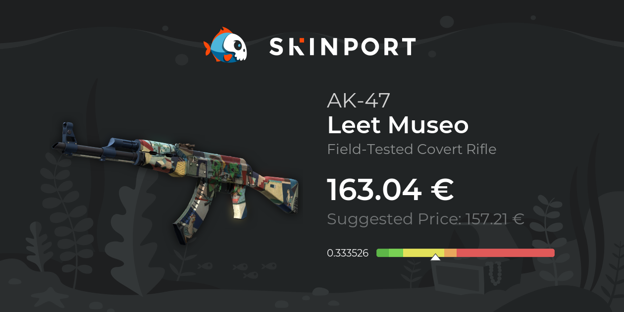 AK-47 | 抽象派 1337 (久经沙场) - Counter-Strike 2 - Skinport
