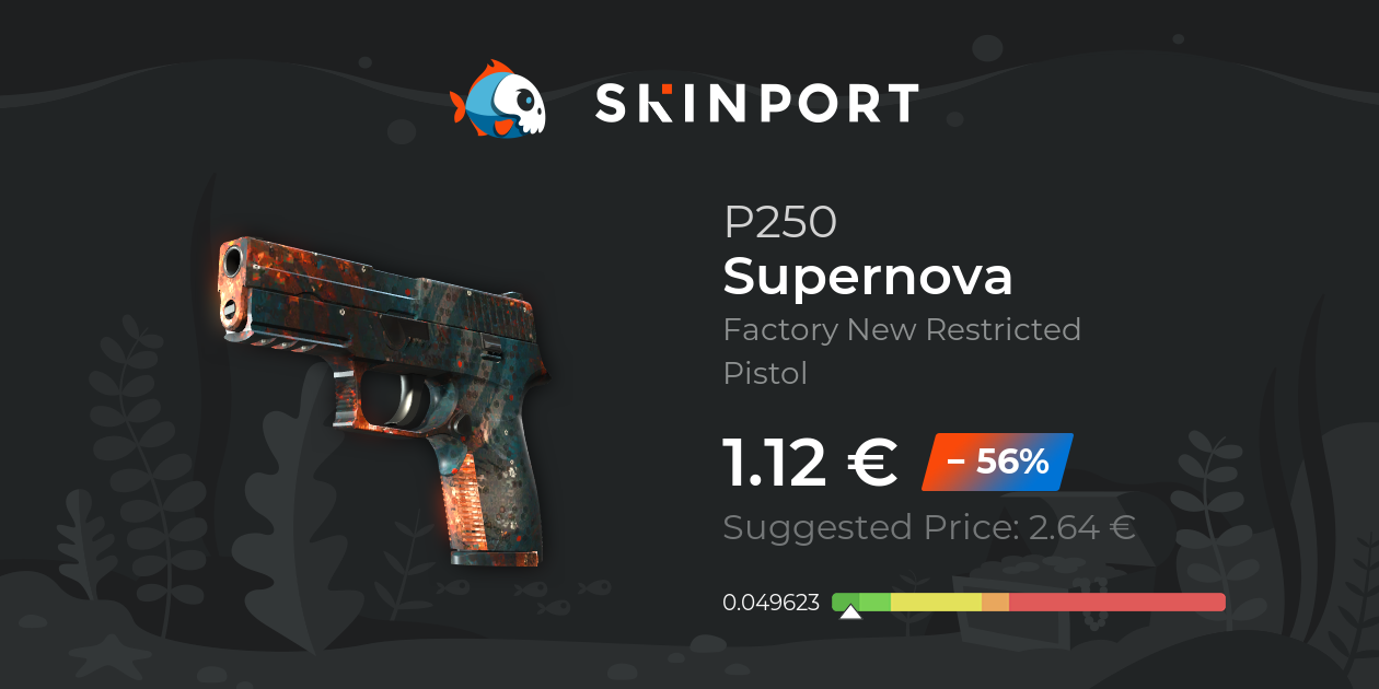 P250 | Supernova (Factory New) - Counter-Strike 2 - Skinport