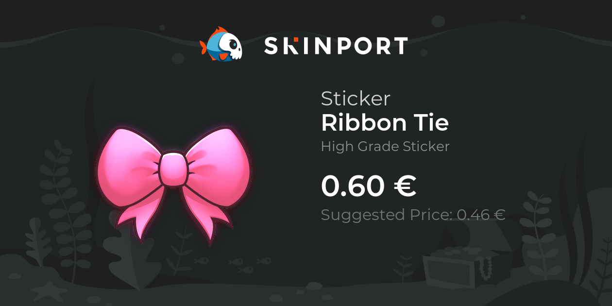 Sticker | Ribbon Tie - Counter-Strike 2 - Skinport